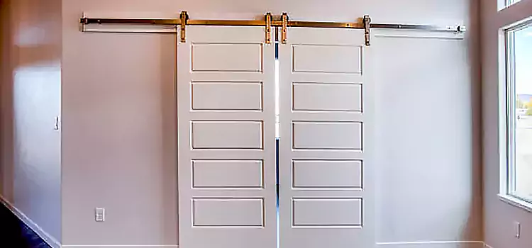 Glass Barn Door with Installation Hardware Kit Marana